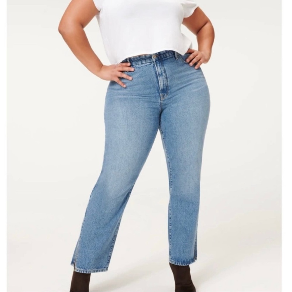 NEW Good American Good Boy Jeans Size 12/31 NWT